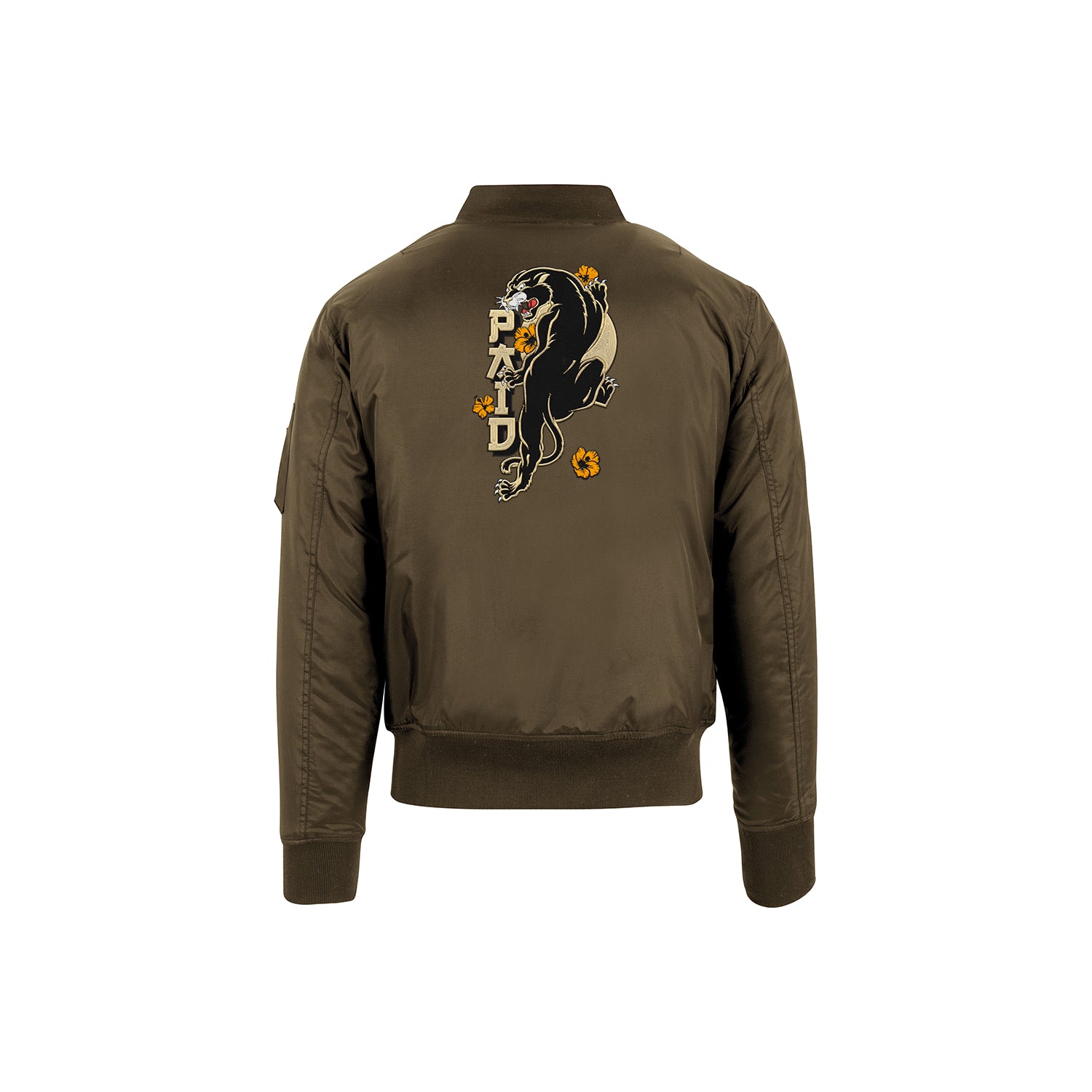 Nylon Paid Panther Bomber