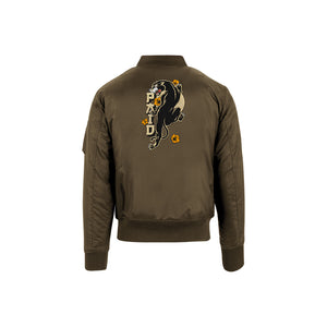 Nylon Paid Panther Bomber